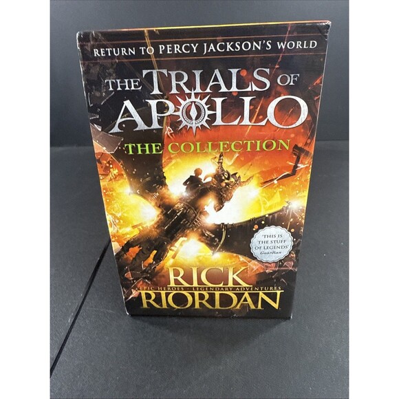 Trials Of Apollo Series Collection 5 Books Set Paperback Book - Picture 4 of 6